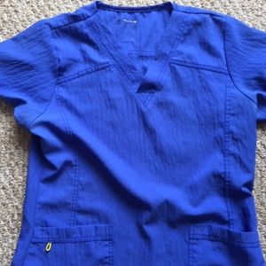 Wonderwink Blue scrub top